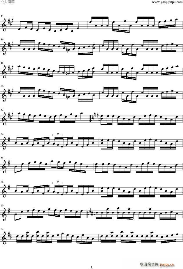 凯尔特风格斗琴(钢琴谱)3