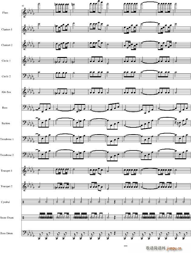 分列式進行曲(钢琴谱)8