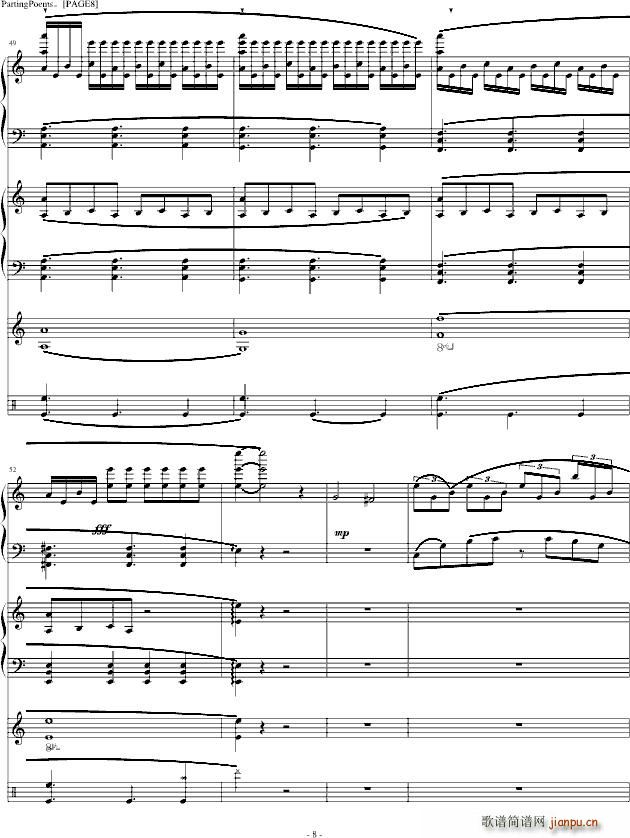 PartingPoems(钢琴谱)8