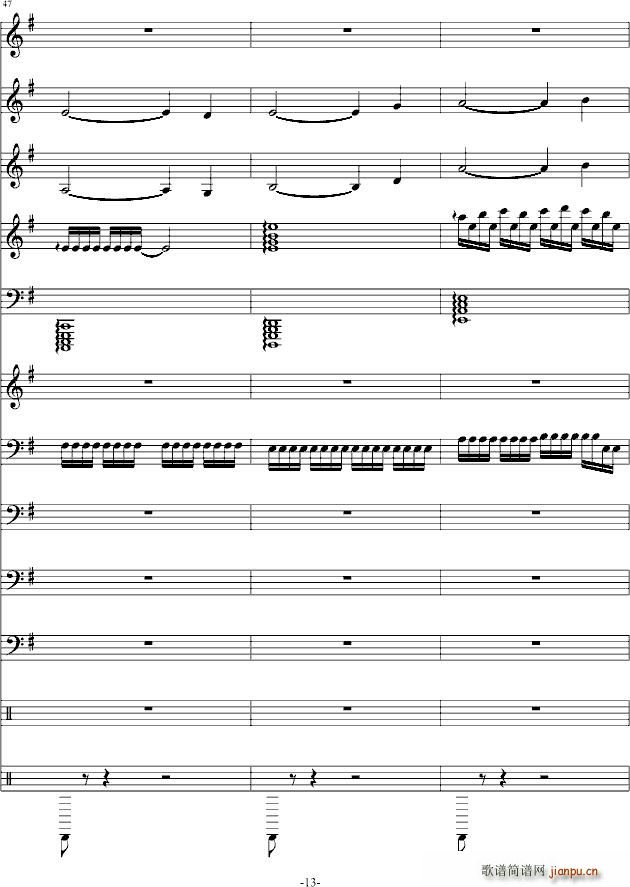 Negro(钢琴谱)13