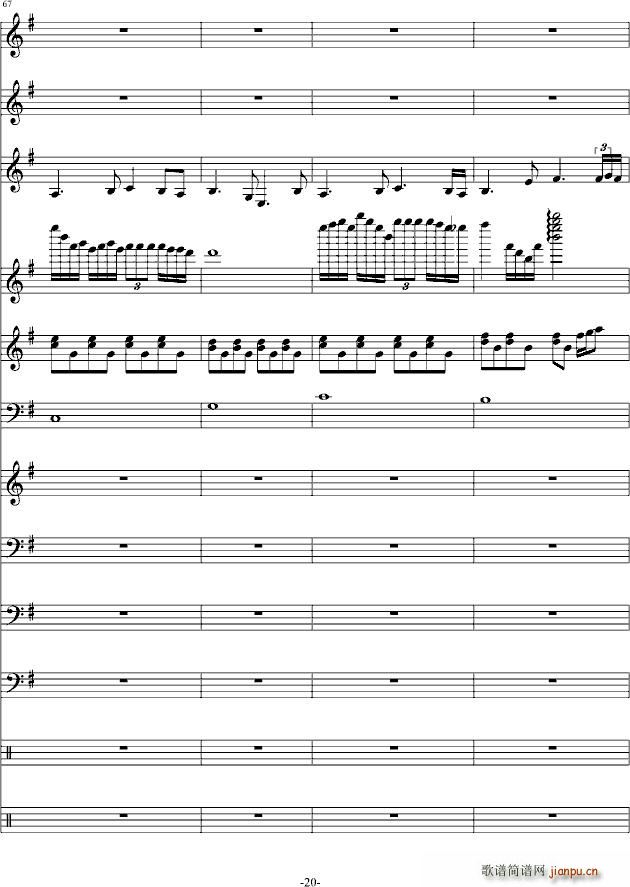 Negro(钢琴谱)20
