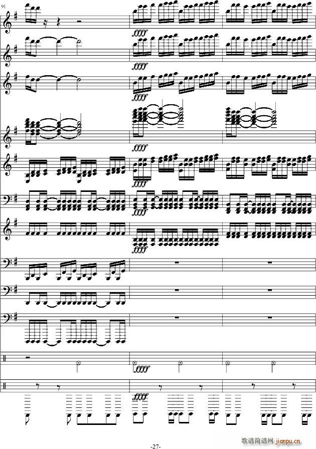 Negro(钢琴谱)27