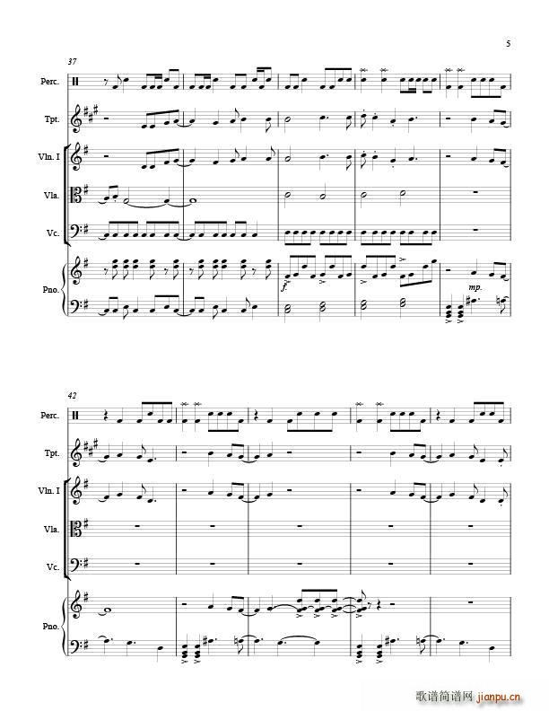 川田まみ(钢琴谱)5