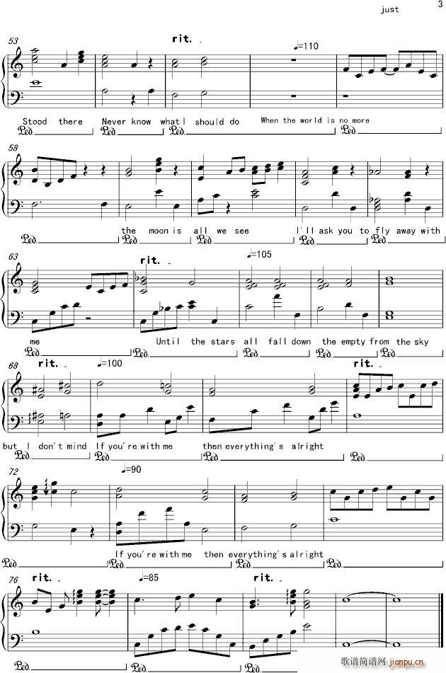 Everythings(钢琴谱)3