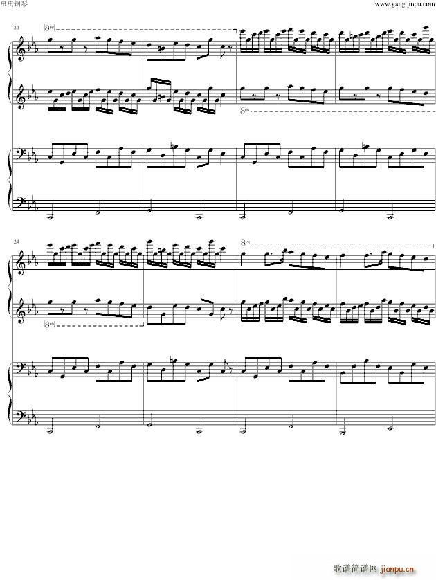 Croatian(钢琴谱)3