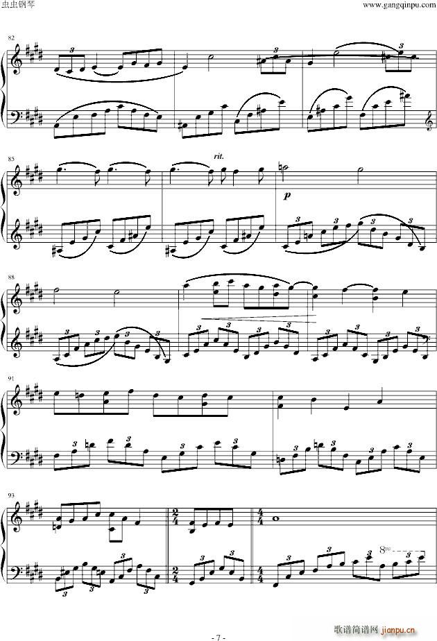 Arabesque(钢琴谱)7
