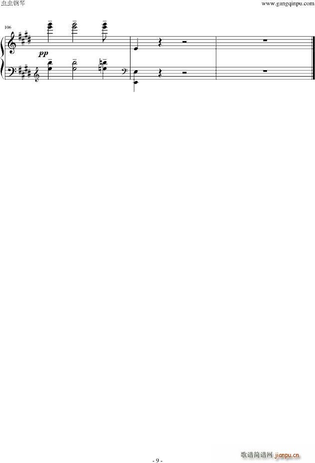 Arabesque(钢琴谱)9