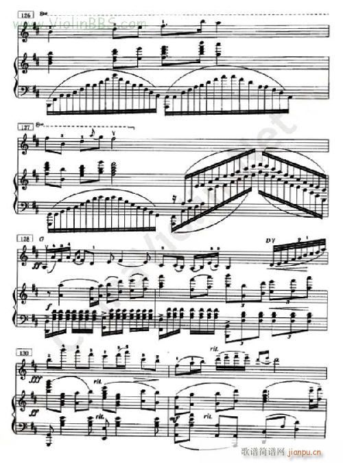 丰收漁歌(钢琴谱)10