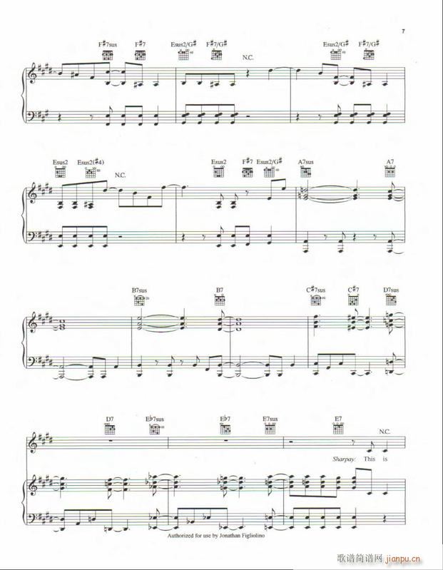 stick to the status quo(钢琴谱)7