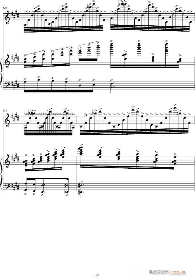 花香的随想(钢琴谱)46