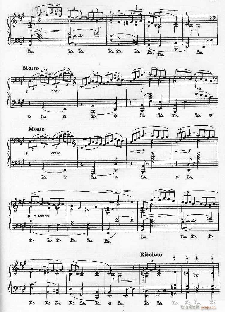 阿拉伯风情(钢琴谱)1