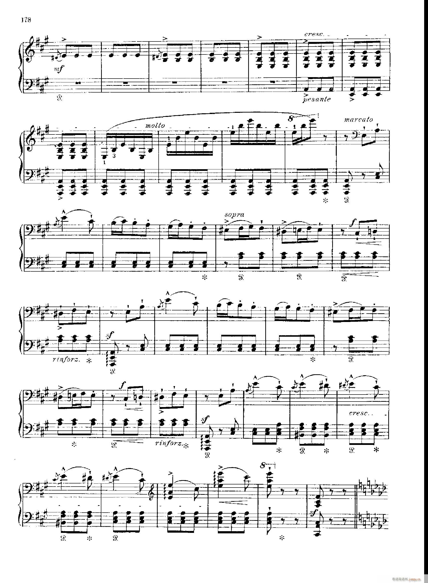 梅菲斯托圆舞曲(钢琴谱)3