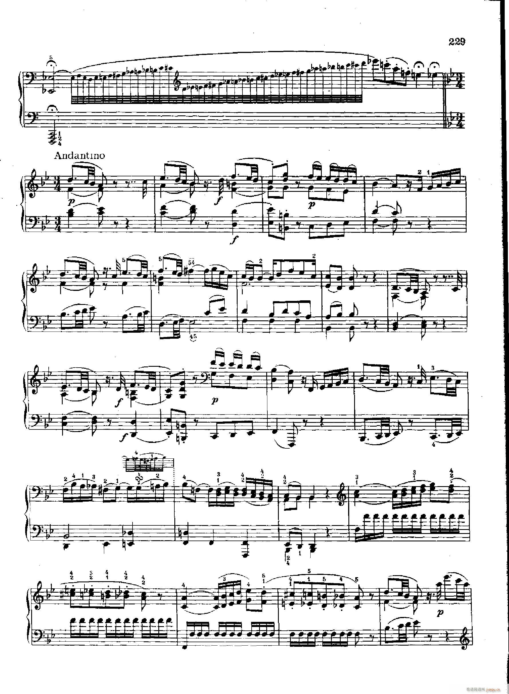 奏鸣曲Nr.475(钢琴谱)6