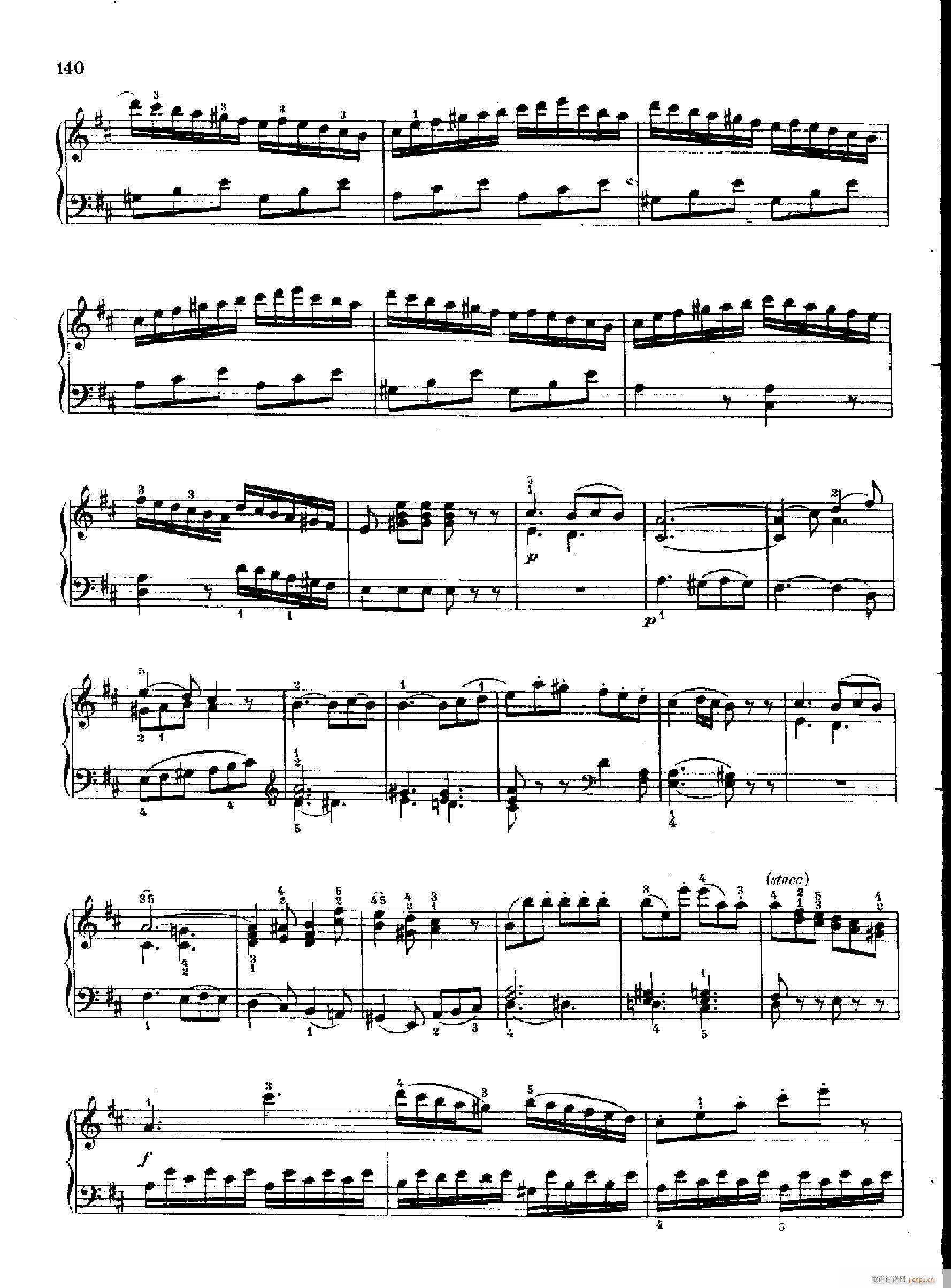 奏鸣曲Nr.810(钢琴谱)10