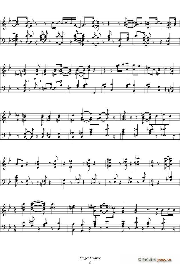 海上钢琴师2(钢琴谱)5