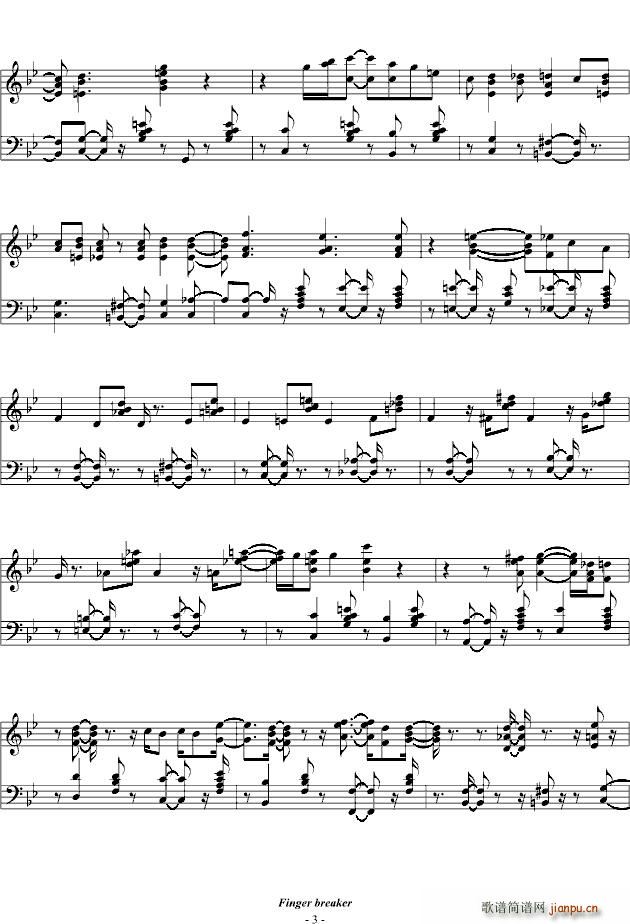 海上钢琴师2(钢琴谱)3