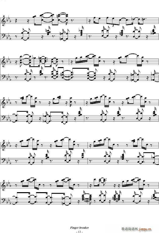 海上钢琴师2(钢琴谱)13