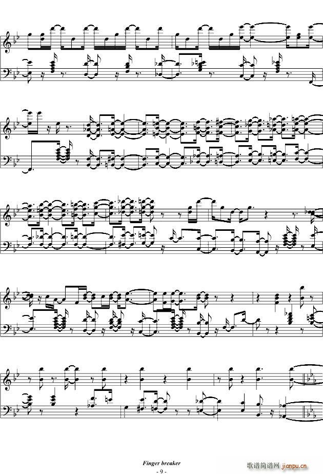 海上钢琴师2(钢琴谱)9