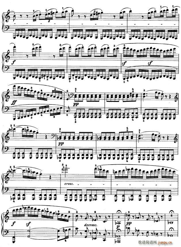 第二十一钢琴奏鸣曲(钢琴谱)8