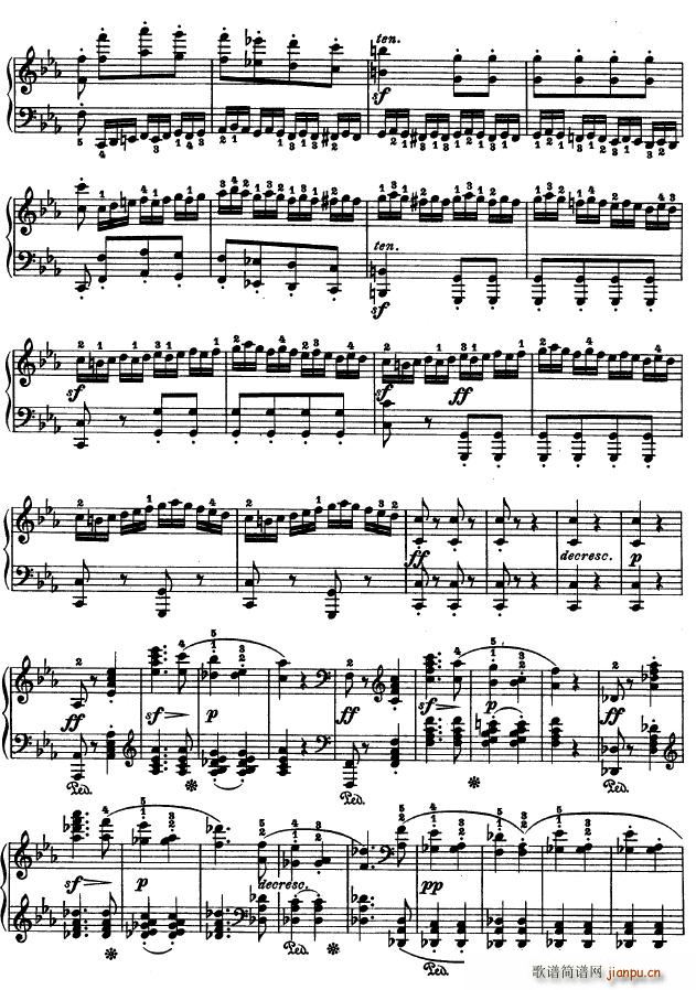 第二十一钢琴奏鸣曲(钢琴谱)23