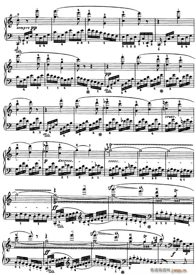 第二十一钢琴奏鸣曲(钢琴谱)17