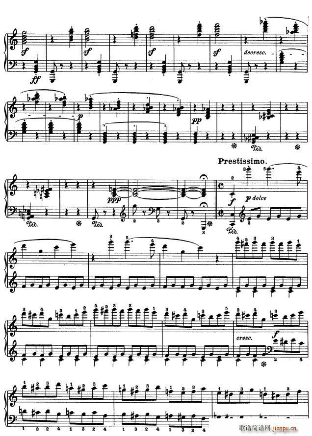 第二十一钢琴奏鸣曲(钢琴谱)29