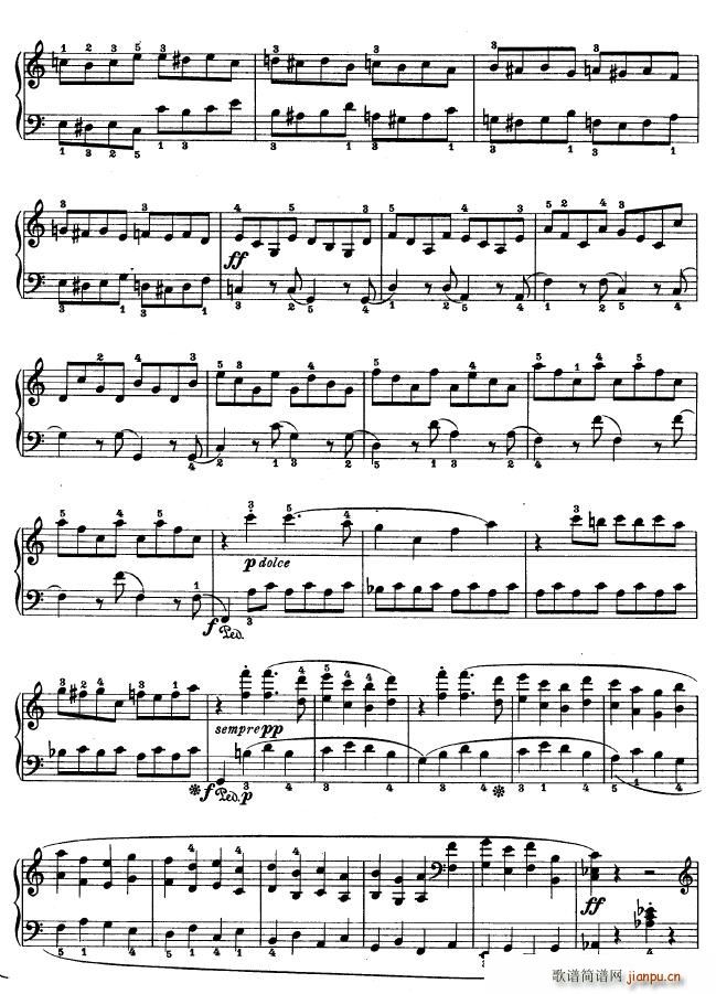 第二十一钢琴奏鸣曲(钢琴谱)30