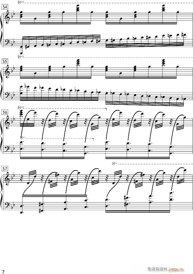 墨·凉(钢琴谱)7