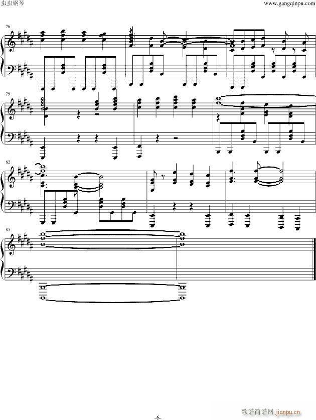 [Working!!] OP Someone Else(钢琴谱)6