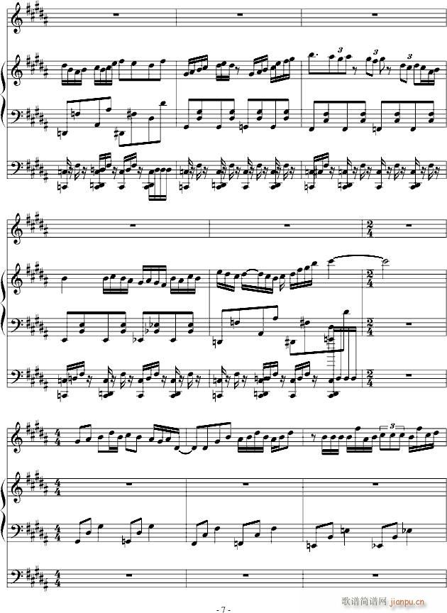 没名字的曲子(钢琴谱)7