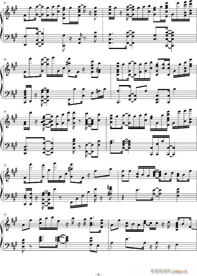 Dir(钢琴谱)6