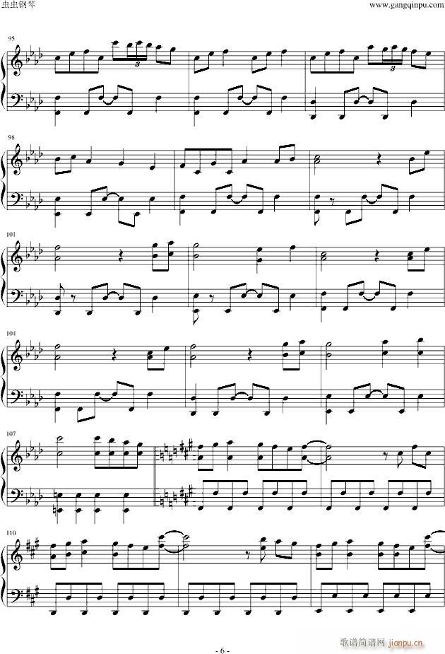 【まらしぃ】恋色マスタースパーク(钢琴谱)6