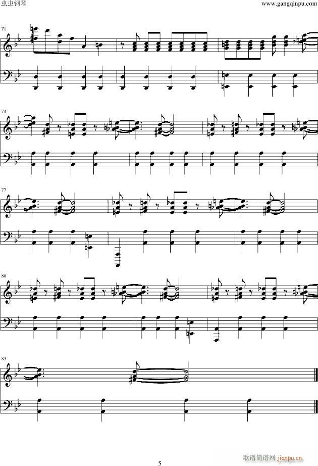 老版钢炼OP1(钢琴谱)5
