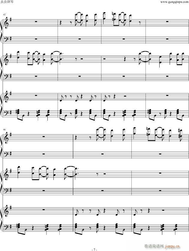 The Beast(钢琴谱)7