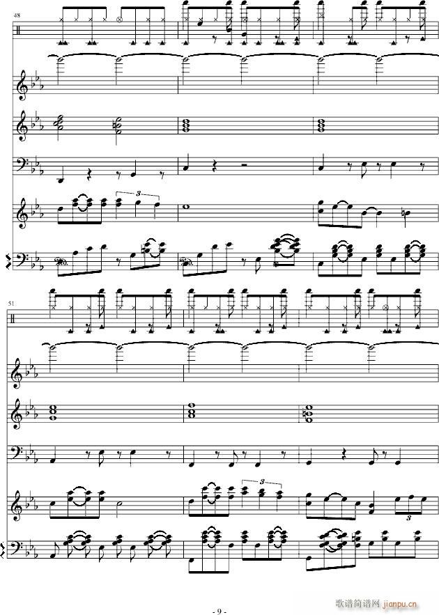 超級瑪莉歐(钢琴谱)9