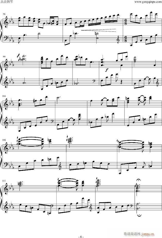 香草泡泡的季节(钢琴谱)6