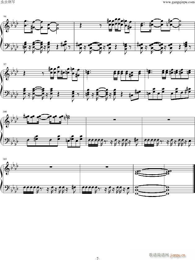 Cheetahmen(钢琴谱)7