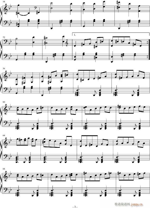 黒のリリアナ(钢琴谱)3