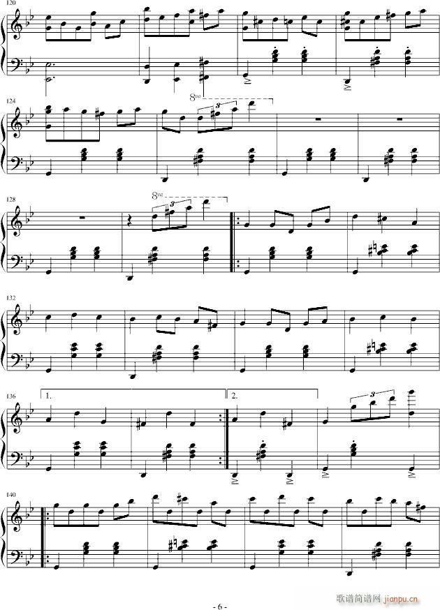 黒のリリアナ(钢琴谱)6