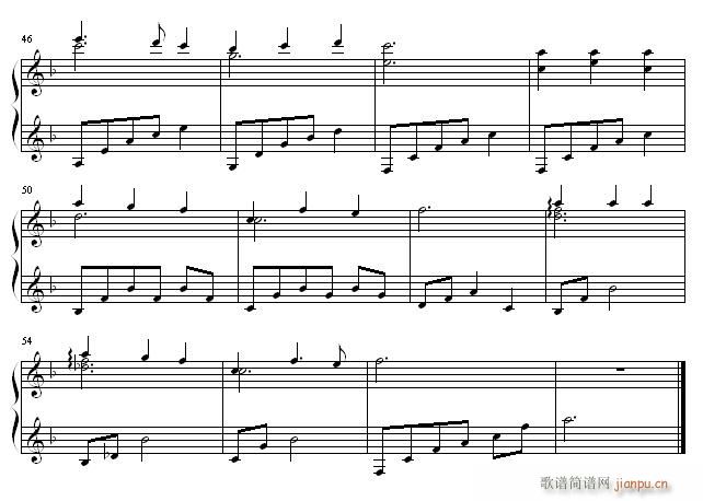 Firefly The Memory Of Short Summer Night(钢琴谱)3