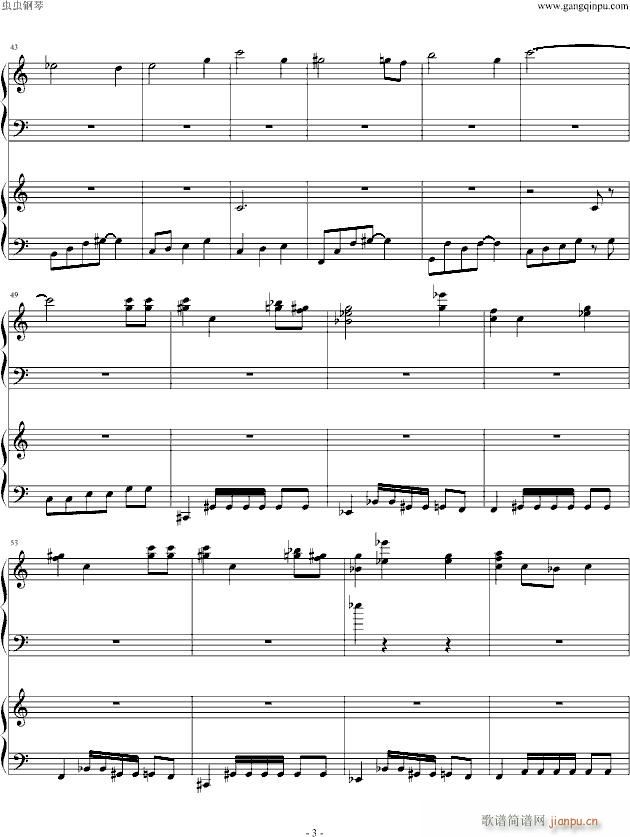 InnocentDays Hitomi CodeGeass(钢琴谱)3