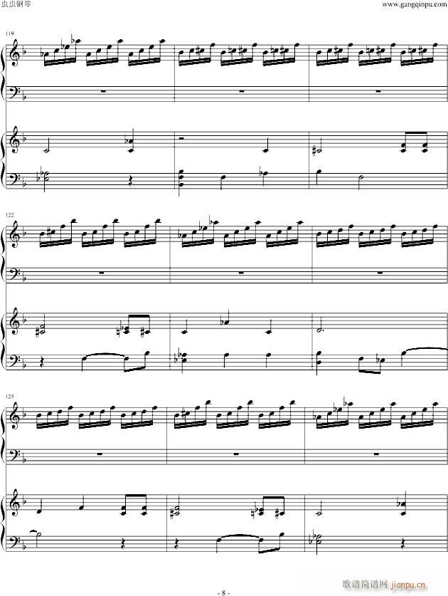 InnocentDays Hitomi CodeGeass(钢琴谱)8