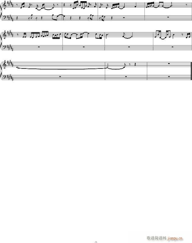 Sky Monogatari(钢琴谱)3