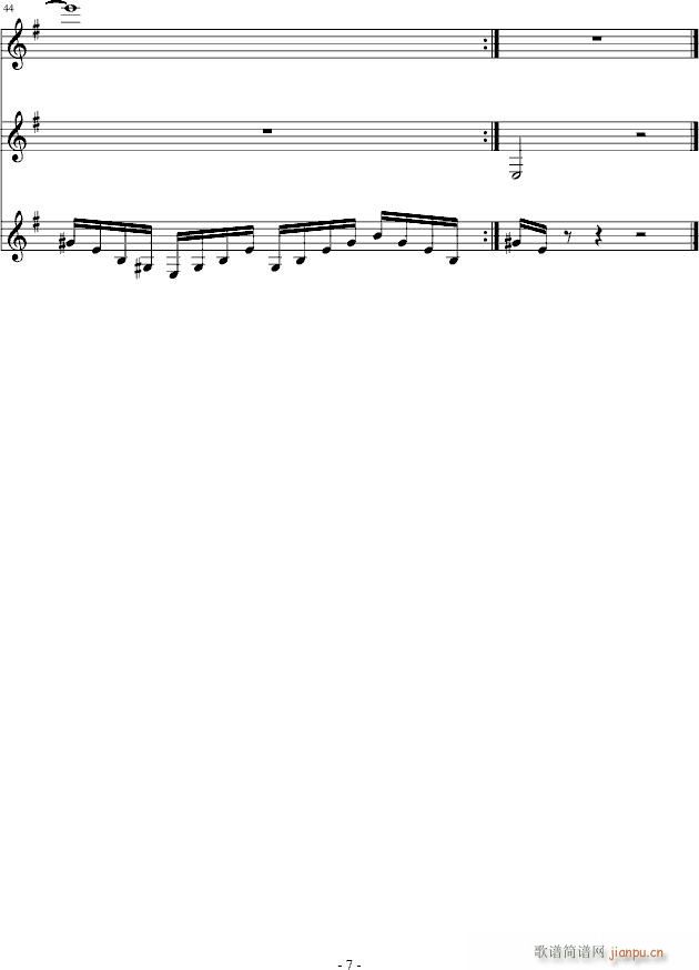 ACE ATTACKER(钢琴谱)7