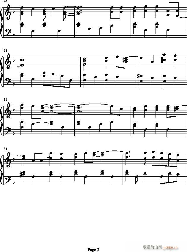 Love Chronicle(钢琴谱)3