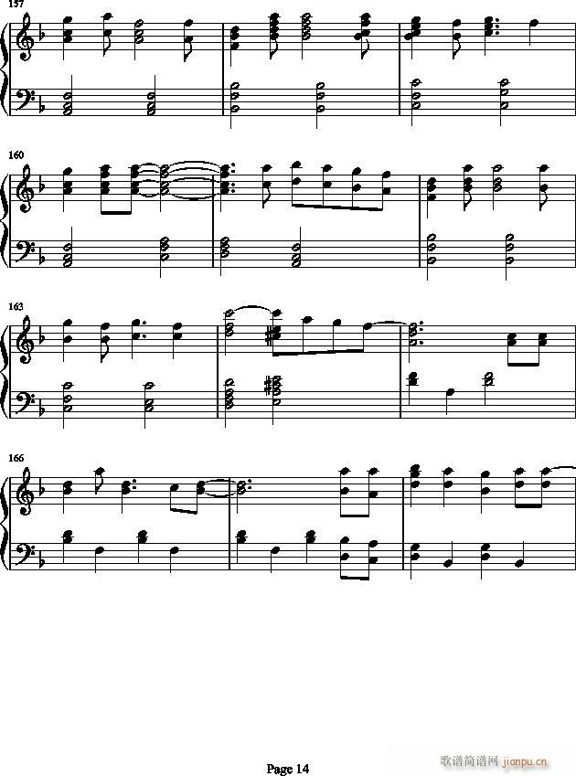 Love Chronicle(钢琴谱)14