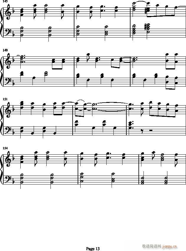 Love Chronicle(钢琴谱)13