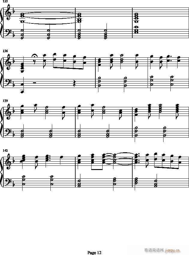 Love Chronicle(钢琴谱)12