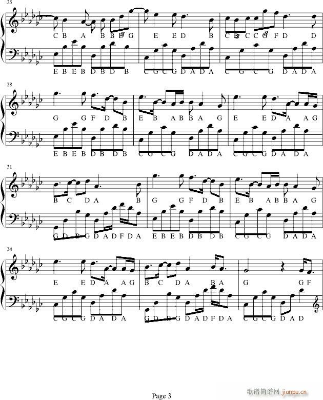 the last breakthrough(钢琴谱)3