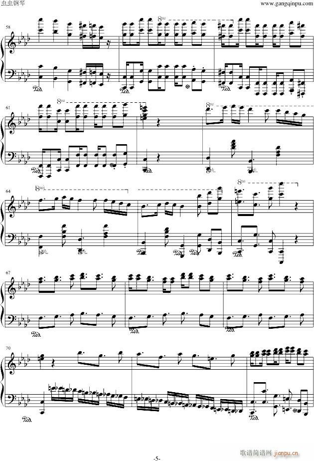 Tramuntana(钢琴谱)5